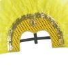 Häuptlingsschmuck Indianer Kopfschmuck Feder Kopfschmuck Haarband Künstlerische Kostümhut für Karneval Party Festivals