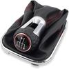 for W Boora MmmK4 Golllf 4 Jeettaa 4 98-04 Car Gear Shift Knob with Chrome Frame Black Leather 12mm (5 Speed)