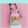 Adorable Large Capacity Cute Bear Backpack For Boys And Girls Comfortable Canvas Design