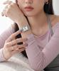 Sialeugo Sg-010Sl-S-S Fennel Collection Women'S Mesh Silver Steel Wristwatch