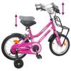 Kids  Bike 14 Inch for Ages 3 5 Pink and Black