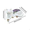 Cat Figurine Character Decoration Resin Crafts Desk Home Bookshelf Cabinet Office Lovely Collectible