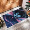 Crystal Palace Football Print Crystal Velvet Rug, Comfortable Water Absorbent Non Slip Indoor Floor Carpet