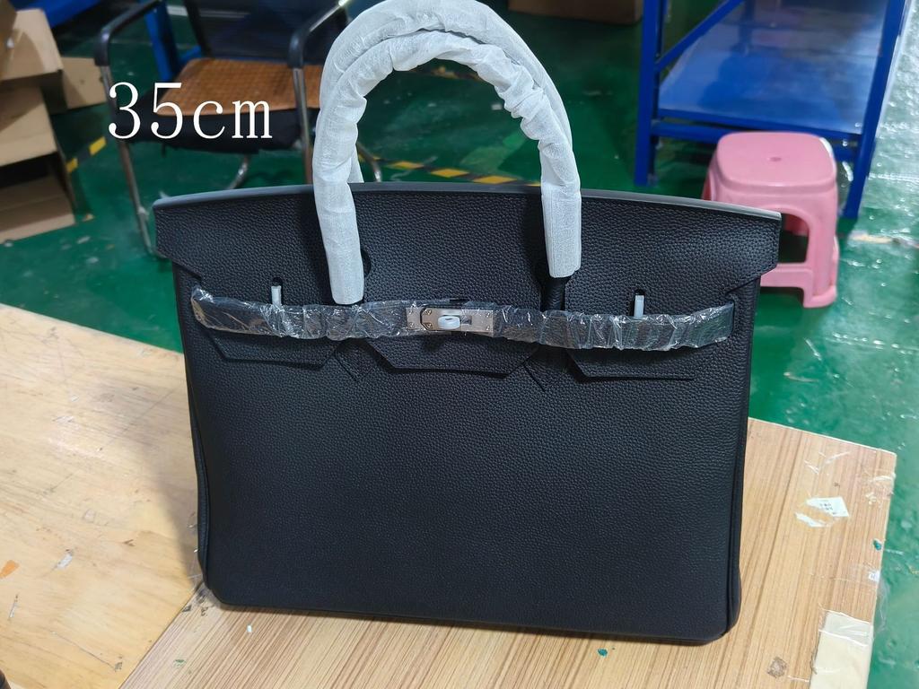 Togo First Layer Cowhide Platinum Bag Large 35 Strapless Leather Women's Bag Handbag Versatile Commuter Leisure Cross-border