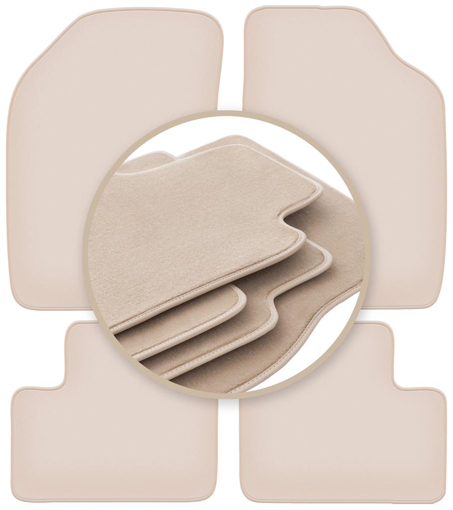 PREMIUM beige Fußmatten für: Lancia Ypsilon I Schrägheck 1996-2003