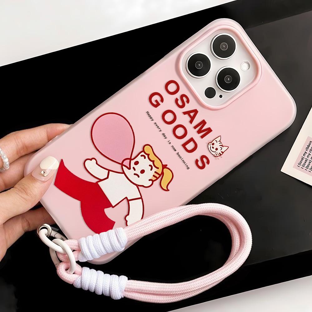 iPhone 15 11 13 14 için Boyalı Telefon Kılıfı, 15 16 Pro Max 12 13 16 Pro için Sevimli Moda Komik Askılı Telefon Kılıfı, En Son En Çok Satan Öneriler