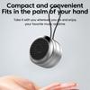 Mini Bone Conduction Vibration Speaker TWS Wireless Bluetooth Stereo Portable Metal Digital Audio Speaker