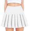 Girls' High-Waist Skirt Drawstring Layered Ruffle Skirt With Pockets