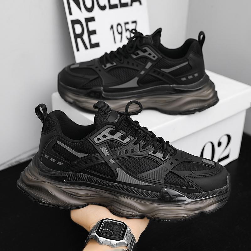 Fashion Men Fashion Trend Thick Soled Mesh Tenis Masulino Comfort Outdoor Casual Versatile Sneakers Breathable Running Vulcanized Shoes