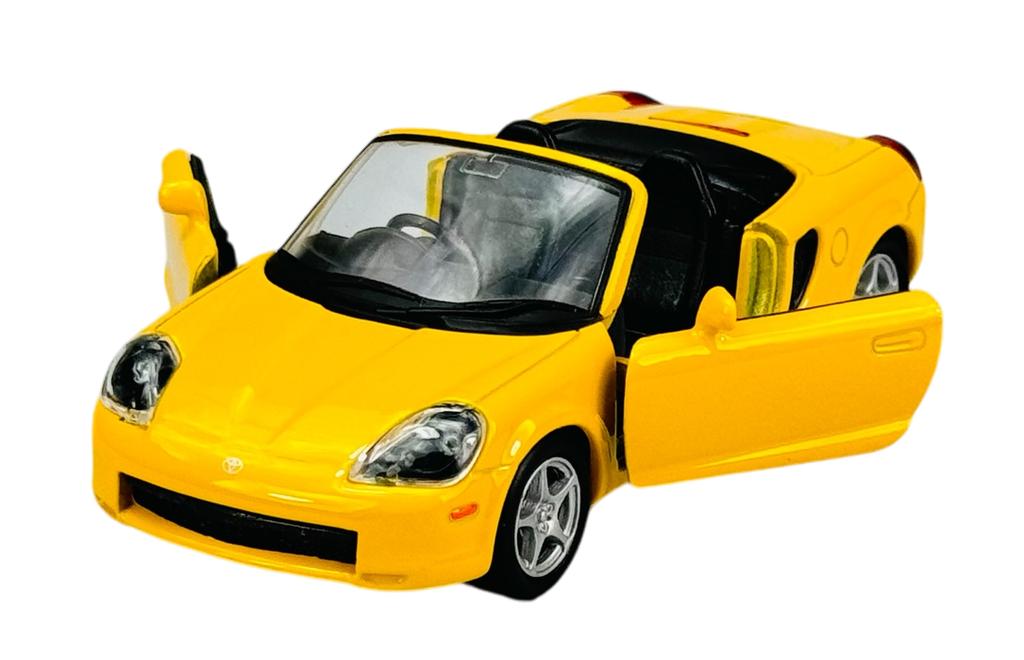 WELLY TOYOTA MR2 SPYDER YELLOW 1:34 42326