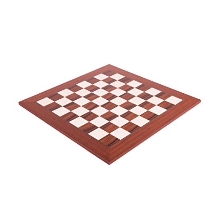 

Standard Traditional Chess Board for Home and Tournament Use 2.25 Square Size with Premium Indian Rosewood and Bird s Eye Maple United States