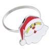 Table Decoration Merry Xmas Kitchen & Bar Napkin Ring Christmas Supplies Santa Claus Mouth Ring