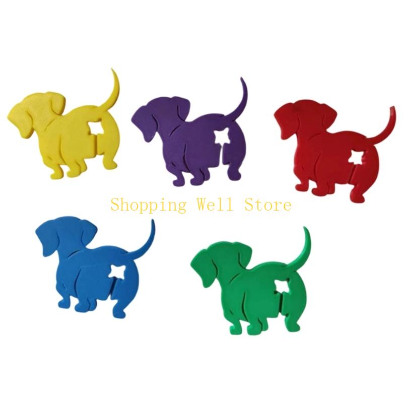 KX4B Playful Animal Design Bag Clips 3D Printed Durable Plastic Bread Ties For Chip Snacks Leak Proof Sealing Accessory