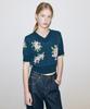 SINOON Flower Half Pullover (Navy)