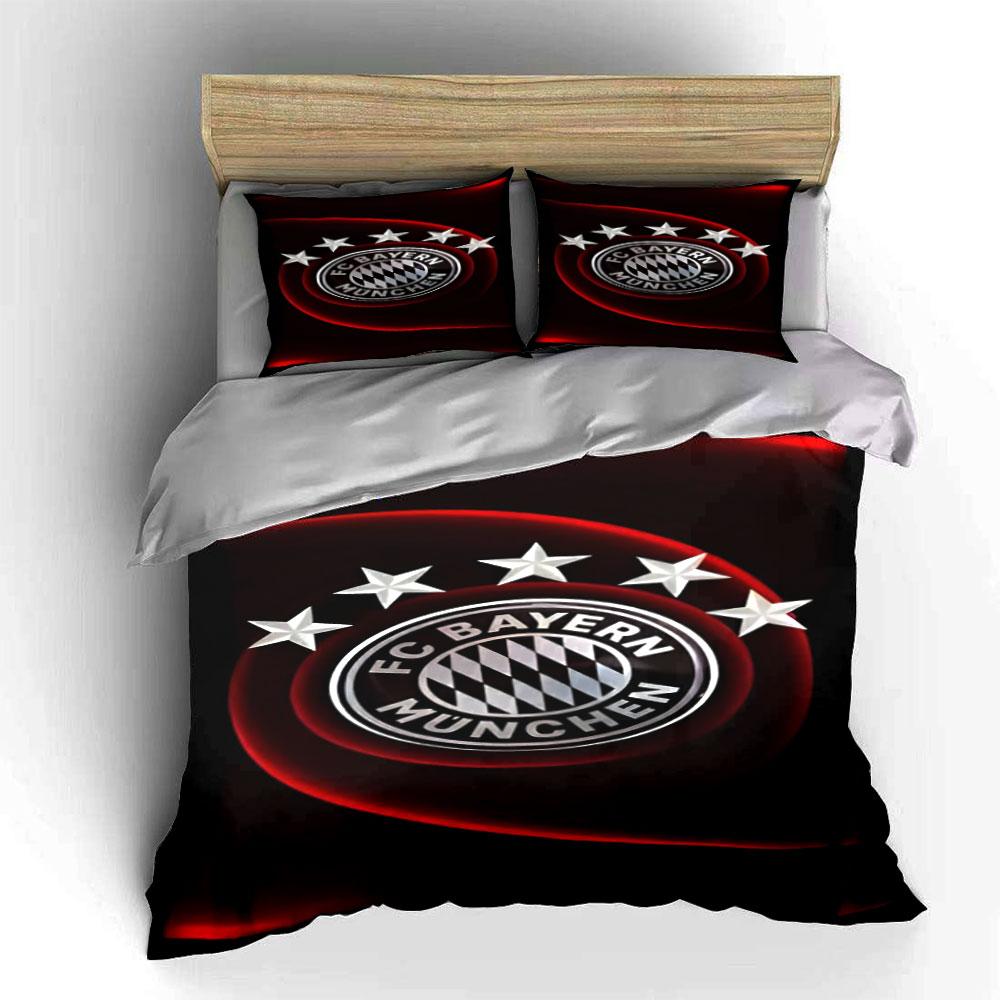 FC Bayern Munich Logo. Bedding Sets Duvet Cover Sets Duvet Covers Pillowcases(1 * Duvet Cover 2 * Pillowcases Without Duvet Insert)