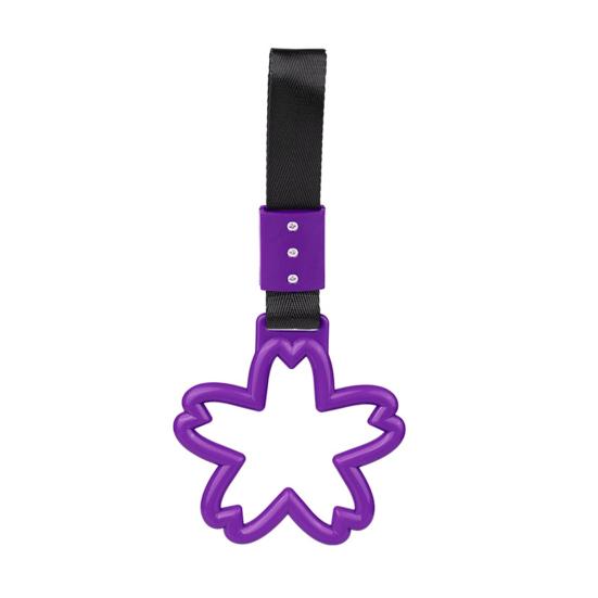 Cherry Blossom Automobile Pendant Bright Color Comfortable Grip Reliable Support Car Pendant Car Interior Exterior Decoration