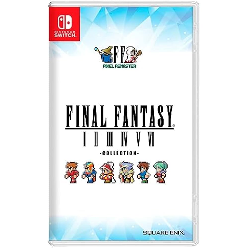 Final Fantasy I-VI Pixel Remaster Collection (Multi-Language) (Import: Asia) — Switch
