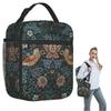 William Morris Original Vintage Poster - Strawberry Thief 1883 Insulated Lunch Bag Portable Food Boxes Thermal Lunch Box Tote