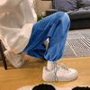 Y2K Man Casual Tie Nogi Proste Spodnie Kobieta Biegaczy Ubrania Sztruksowe Streetwear Spodnie Oversize Mężczyzna Koreański Streetwear Spodnie Dla Mężczyzn
