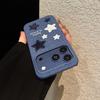 Embroidery Apple 17 Case for iPhone 16 Pro/15 Pro Max/14 Plus/13/12/XS, Drop-Proof and Stylish