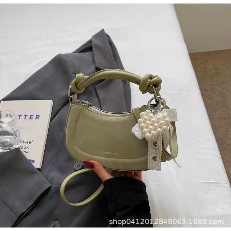 High-end niche bag women's summer 2025 new fashion messenger bag Korean version popular portable commuter bag