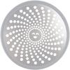 Drain Filter - AIMOONSA - 11.3 Cm - 304 Stainless Steel - Non-slip Silicone Ring - Silver