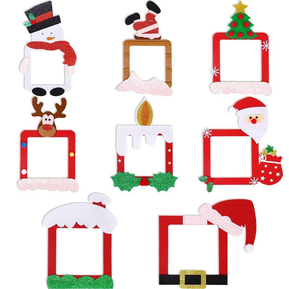 Cute Light Switch Decals Elk Snowman Santa Claus Christmas Wall Decals  Home Office Decor