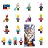 Son Ball Dragon Goku Vegeta Figure Building Block Toys Desktop Gift Decoration