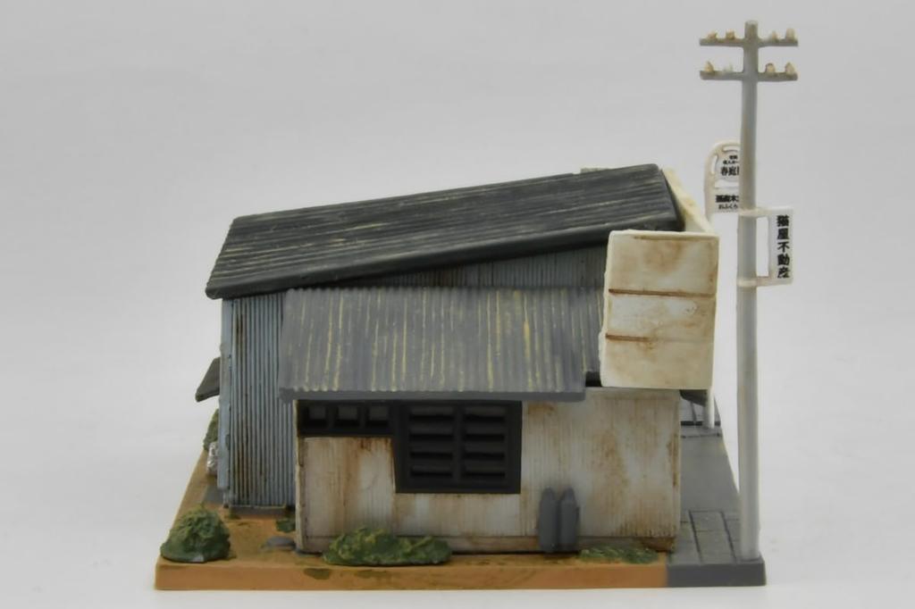 TOMYTEC Building Collection Kenkore 185 Vacant LotVacant Garage Diorama Supplies