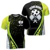 Sommer Mænds 3D Printet Rund Hals Sports T-shirt
