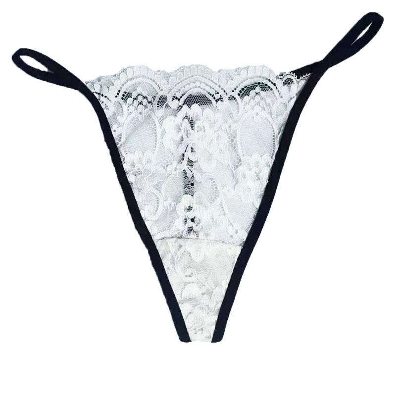 Classic European & American Sexy One-Piece Lace Bikini Thong for Women