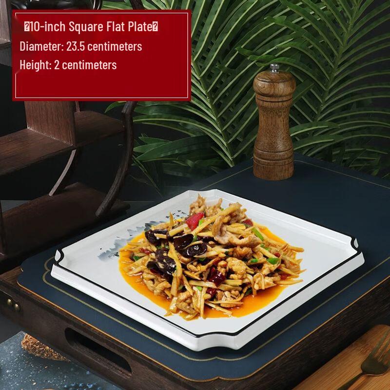 Ceramic Restaurant Serving Plate