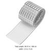 Glass Mosaic Wall Sticker Roll Waterproof Self-Adhesive Tile Decal Safe Odorless for Interior Home Office Kitchen Bathroom