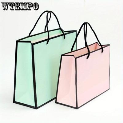 10pcs Party Favor Bags Paper Gift Bag with Handle Shopping Bags Treat Bags Thank You Gift Bags Gift Wrap Bag for Wedding Party Birthday Graduation