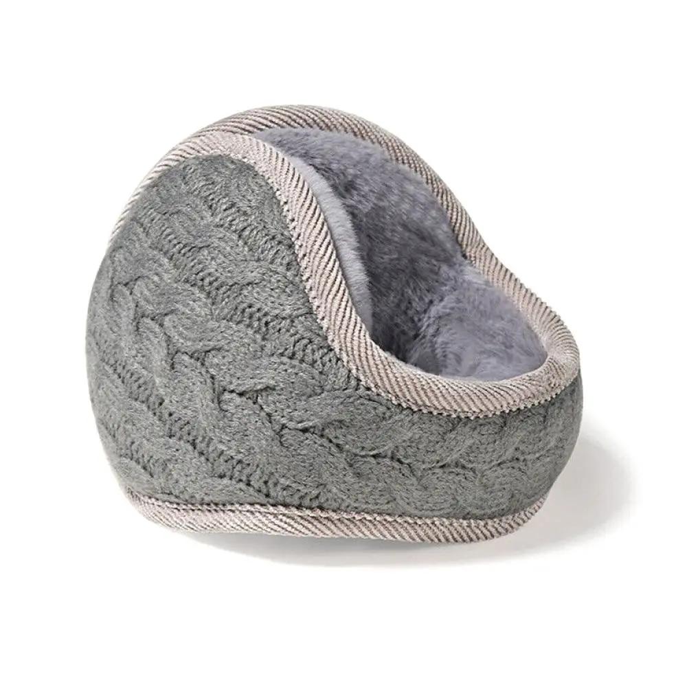 For Men Women Winter Ear Muffs Soft Fleece Plush Earmuffs Behind Band Head Ear Warmers Ear Cover Cosy Plush Outdoor Ear Muffs