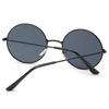 FOENIXSONG Womens Round Sunglasses Retro Gold Silver Black Frame Classic Eyewear Female Male Sun Glasses for Men Ladies