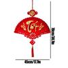 2026 Lunar New Year Decorations Non-woven Fleece Felt Vietnamese Spring Festival New Year Good Luck Pendant for Home Office Car