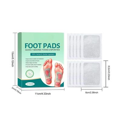 ZIFFLE Foot Patch Herbal And Gentle Ingredient Detox Foot Pads, Natural Ingredients for Sleep Aid, Pain Relief, Toxin Removal with Bamboo Vinegar