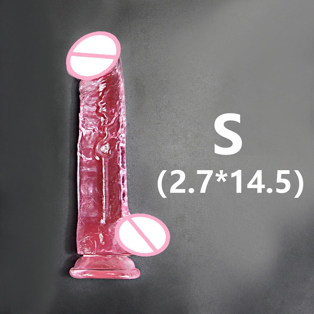 Nowe realistyczne Dildo erotyczne galaretki Dildo z super mocną przyssawką zabawki erotyczne dla kobiet mężczyzn sztuczny Penis g-spot symulacja