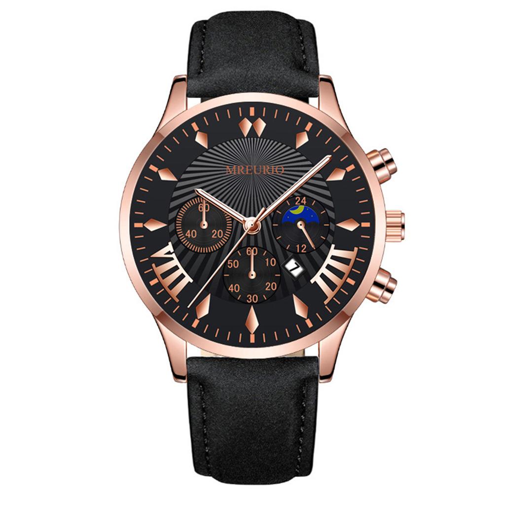 Men's Luminous Running Alarm Clock Watch