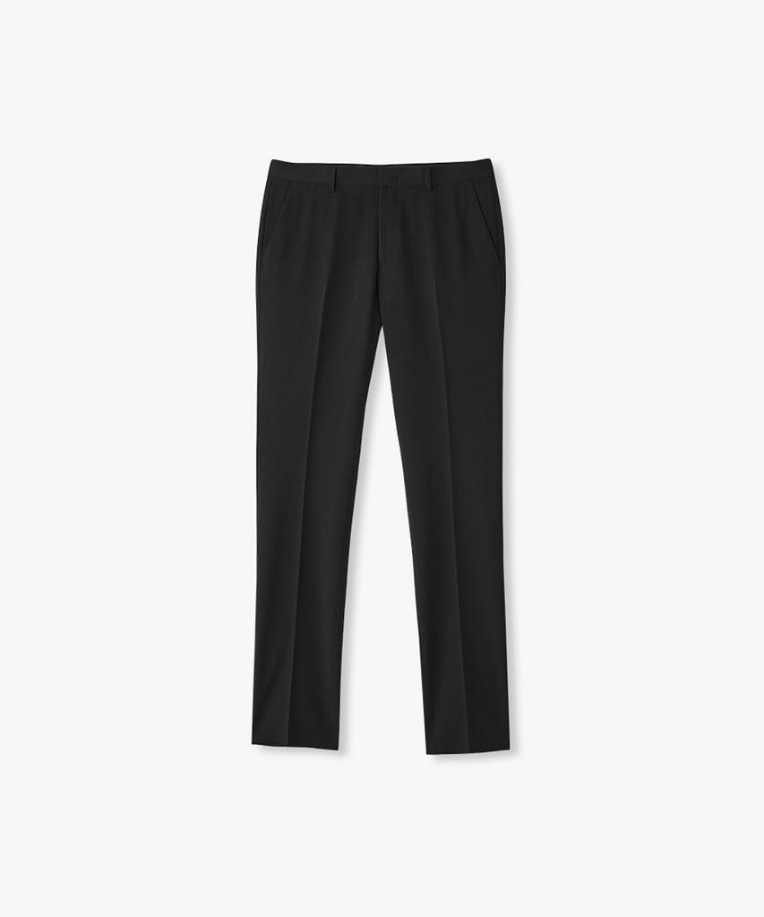 Stco [Four Seasons] Tech-Poly Four-Way Stretch Essential Suit Set_Black (Slim Fit)_Ssjvz01Set