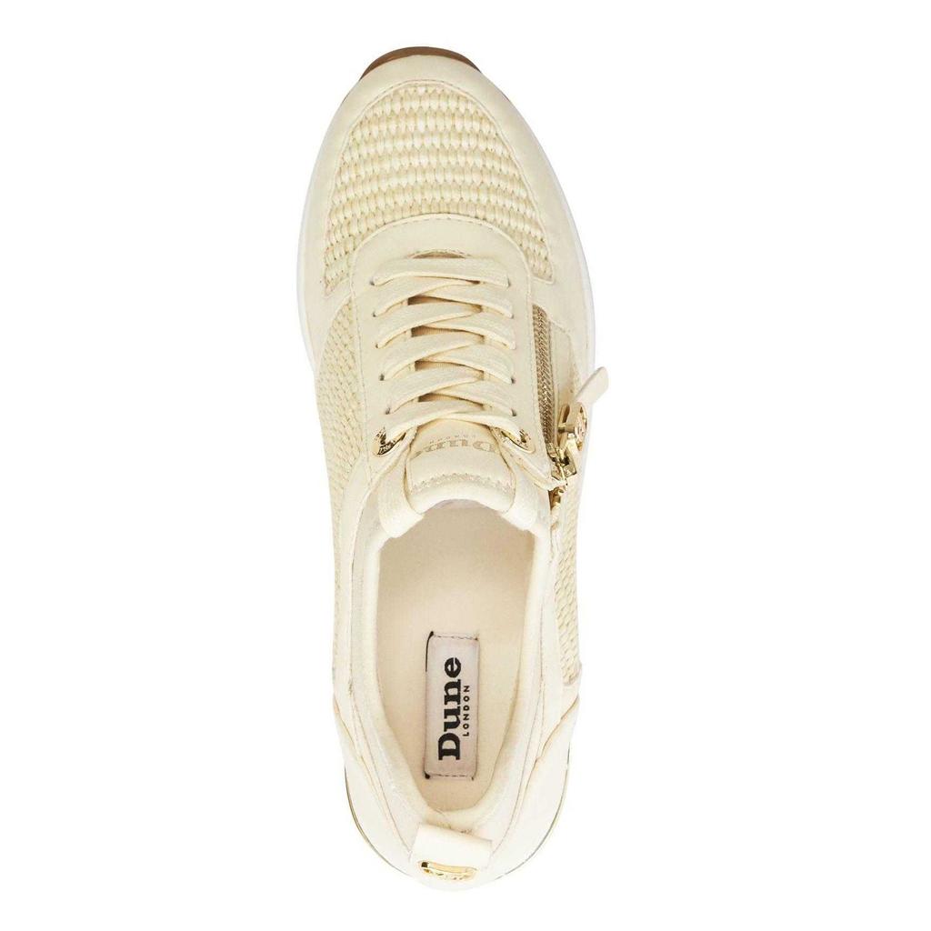 Zapatillas de cuña con cordones Eilin para mujer de Dune London