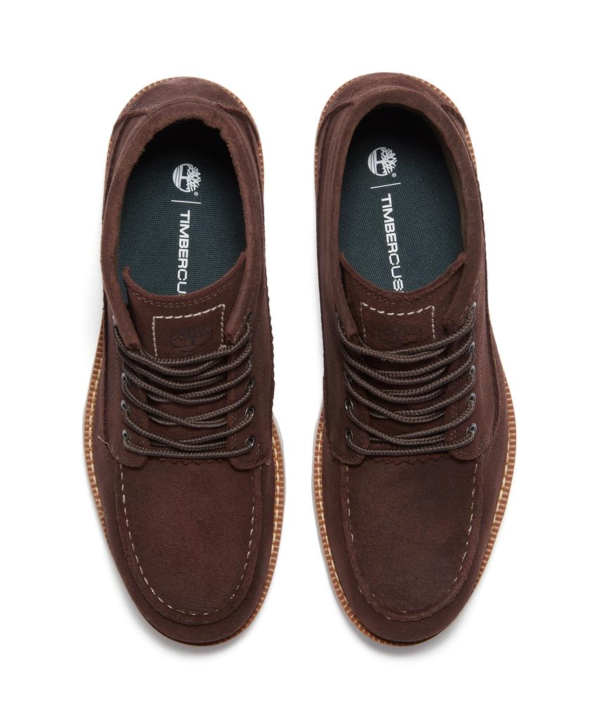 Timberland (Men'S) Britain Mills Mid-Lace Chukka Boots - Dark Brown Suede / A6Cep-Eiv