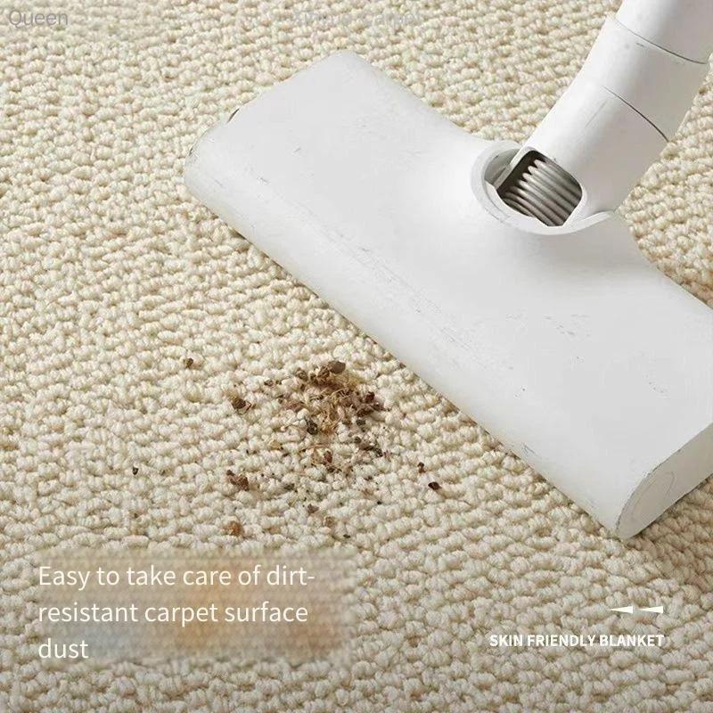 Non-Slip Wear-Resistant Sisal-Style Rug for Bedroom, Living Room, and Coffee Table - Easy-Care and Durable