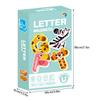 Animal Shaped Magnetic Alphabets Round Corner Safe Magnetic Blocks For Toddler
