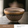 Retro Coarse Pottery Jumping Knife Craft Master Cup Teacup Tea Cup Single Cup Kung Fu Tea Set Household Teacup