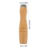 5 Stück Holzgriff für Feilen-Schneidwerkzeug Ergonomische Form 113 cm Länge Hohe Schlagfestigkeit Sichere Metallhülse Passend für Raspel