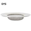 Stainless Steel Mesh Sink Strainer Trap Bath Hair Drain Hole Metal Flume Filter