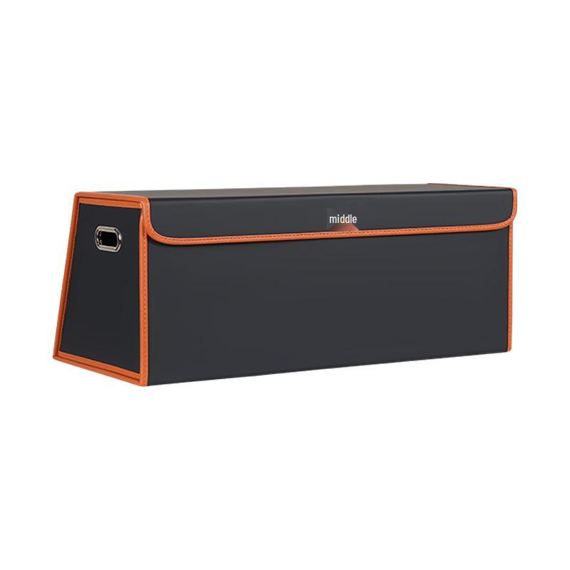 Foldable Car Trunk Organizer - Large Capacity Flip-Top Storage Box