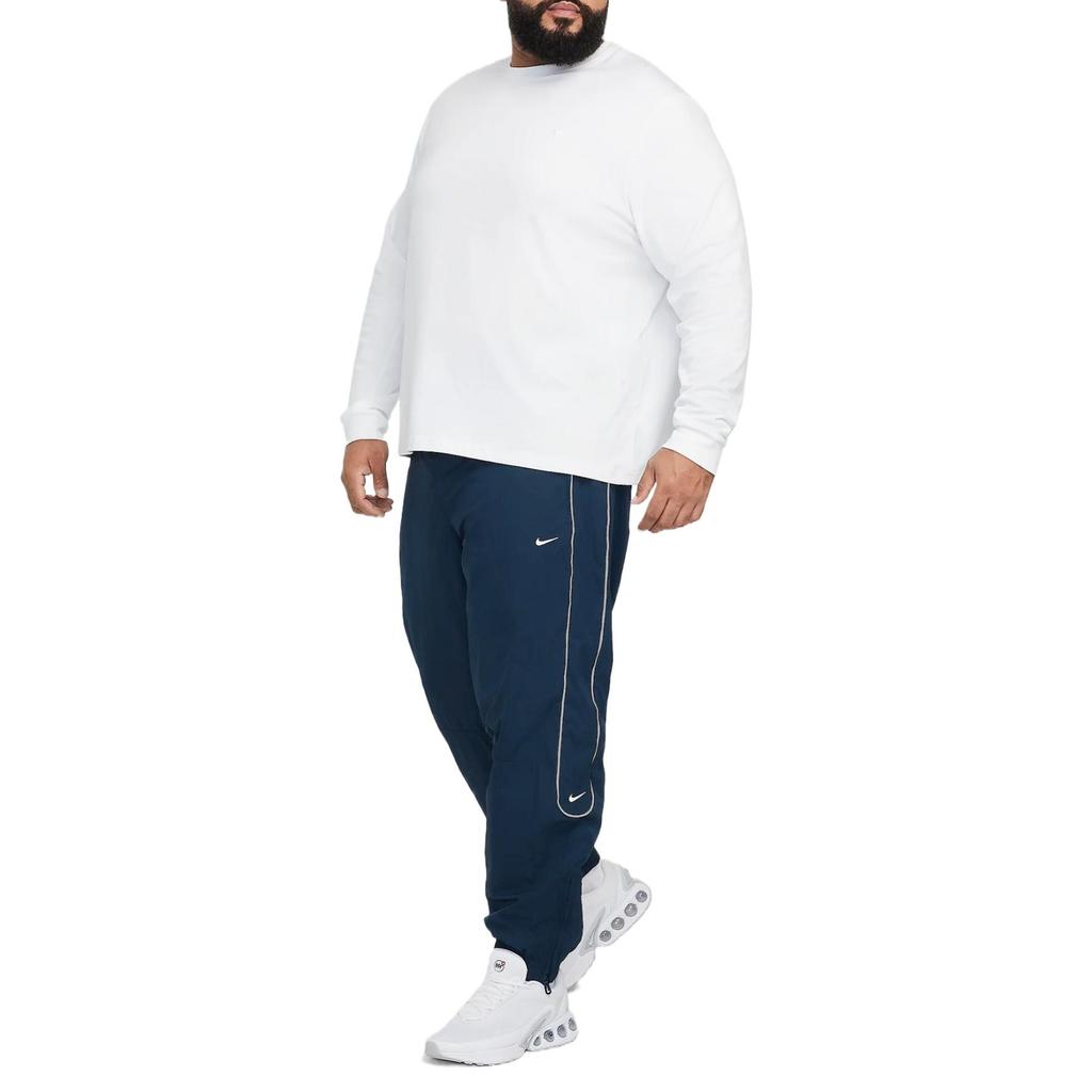 Men's Pants Nike Solo Swoosh Casual Pants Men's Arsenal Dark Sea Blue